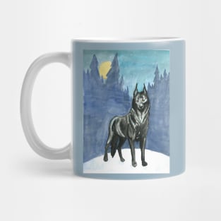 Barghest at Night Mug